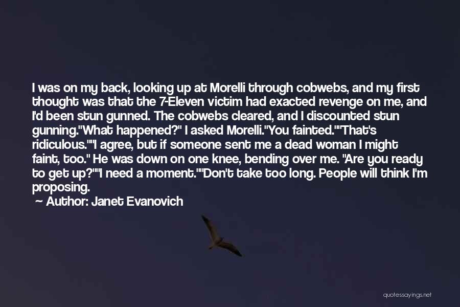 Bending Over Quotes By Janet Evanovich