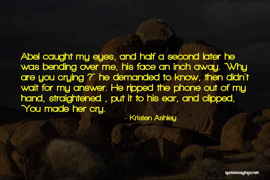 Bending Over Quotes By Kristen Ashley