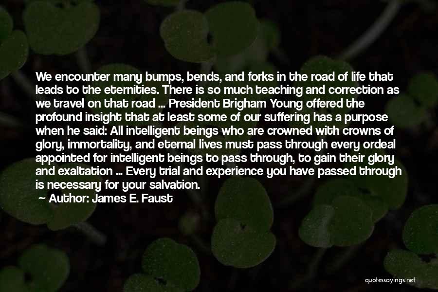 Bends In The Road Quotes By James E. Faust