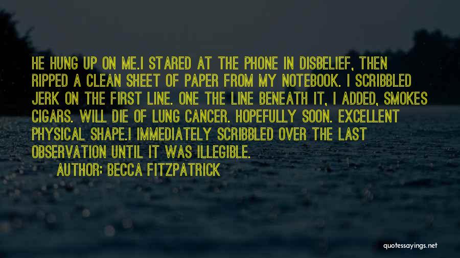 Beneath Me Quotes By Becca Fitzpatrick