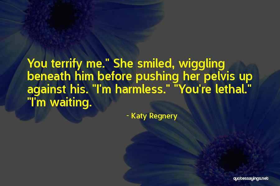 Beneath Me Quotes By Katy Regnery