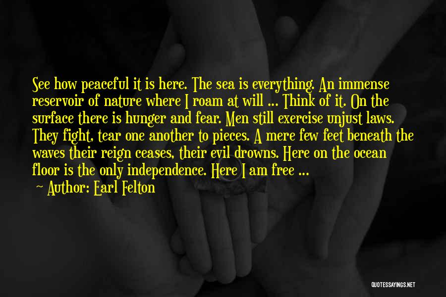 Beneath The Waves Quotes By Earl Felton