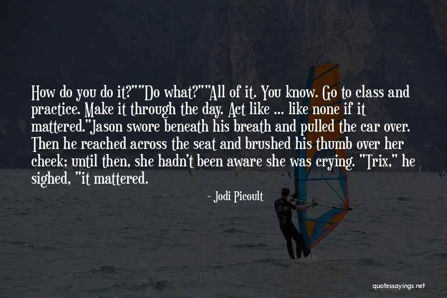 Beneath You Quotes By Jodi Picoult