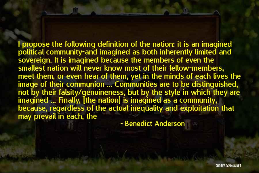 Benedict Anderson Quotes 1952634