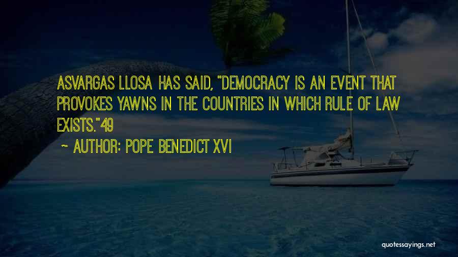 Benedict Rule Quotes By Pope Benedict XVI