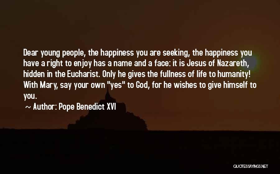 Benedict Xvi Jesus Of Nazareth Quotes By Pope Benedict XVI