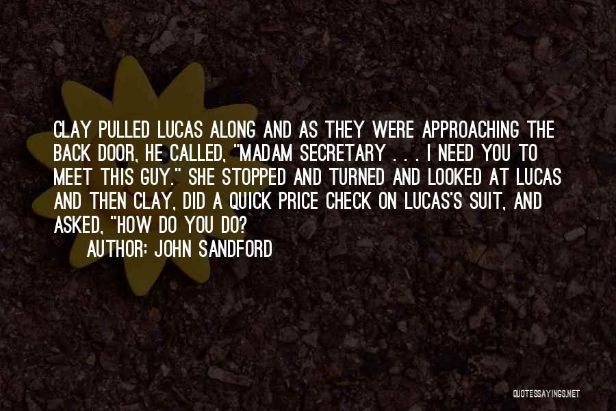 Benedicts Solution Quotes By John Sandford