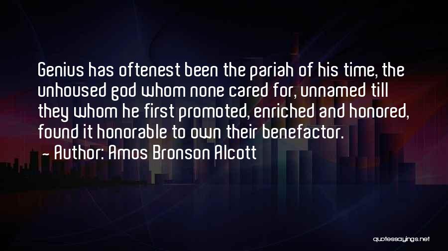 Benefactor Quotes By Amos Bronson Alcott