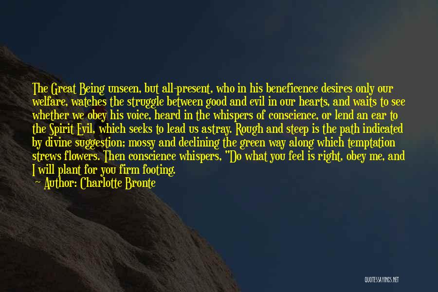 Beneficence Quotes By Charlotte Bronte