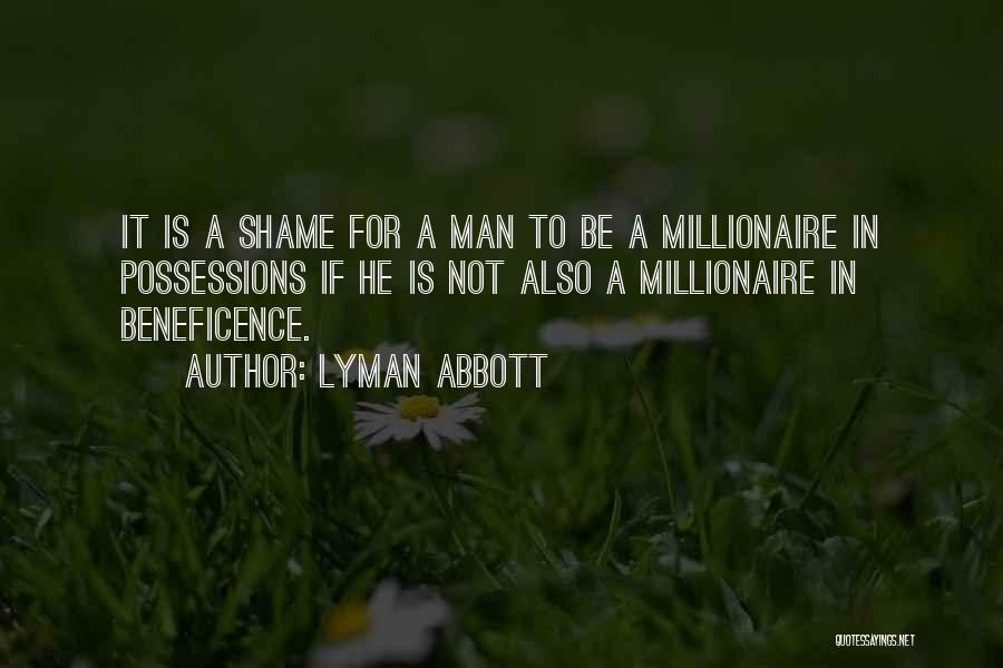 Beneficence Quotes By Lyman Abbott