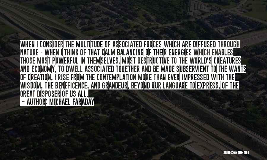 Beneficence Quotes By Michael Faraday