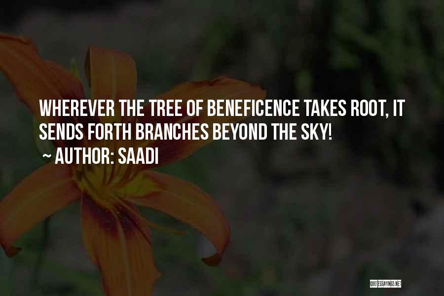 Beneficence Quotes By Saadi