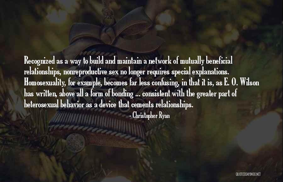Beneficial Form Quotes By Christopher Ryan Beneficial Form Quotes By Christopher Ryan