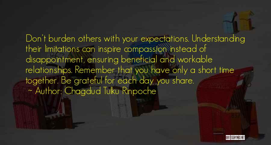 Beneficial Relationships Quotes By Chagdud Tulku Rinpoche