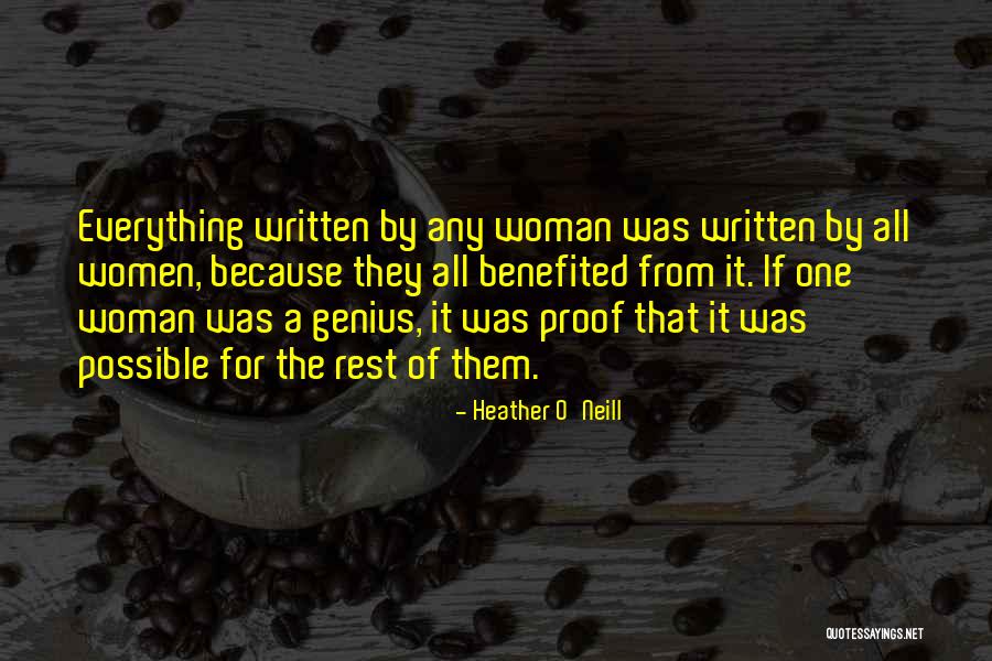 Benefited Quotes By Heather O'Neill Benefited Quotes By Heather O'Neill
