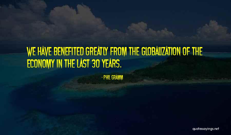 Benefited Quotes By Phil Gramm Benefited Quotes By Phil Gramm