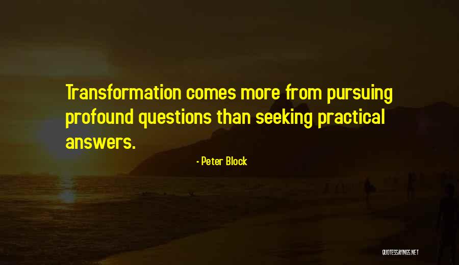 Benefithelp Solutions Quotes By Peter Block Benefithelp Solutions Quotes By Peter Block