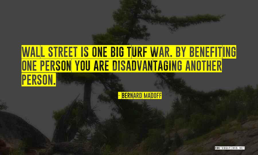 Benefiting Quotes By Bernard Madoff