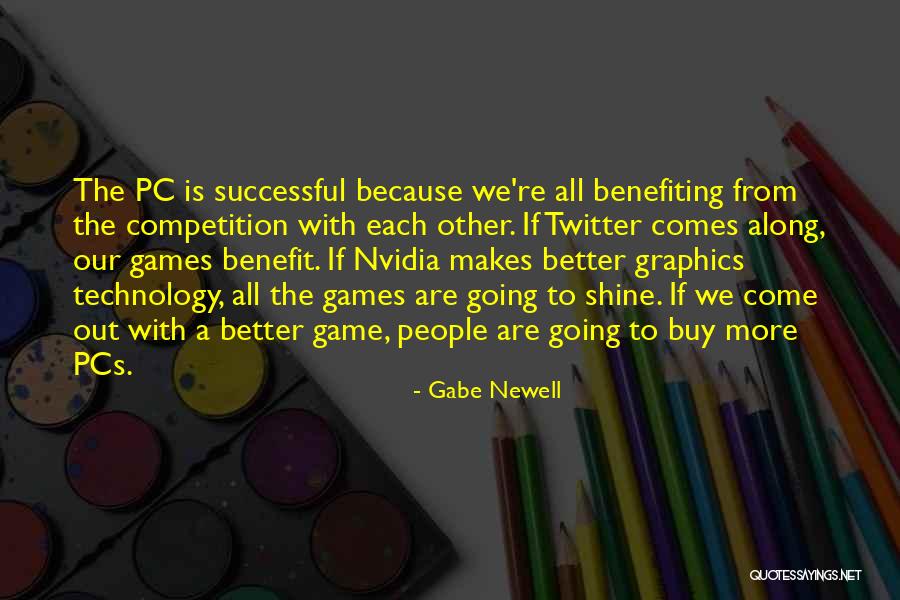 Benefiting Quotes By Gabe Newell