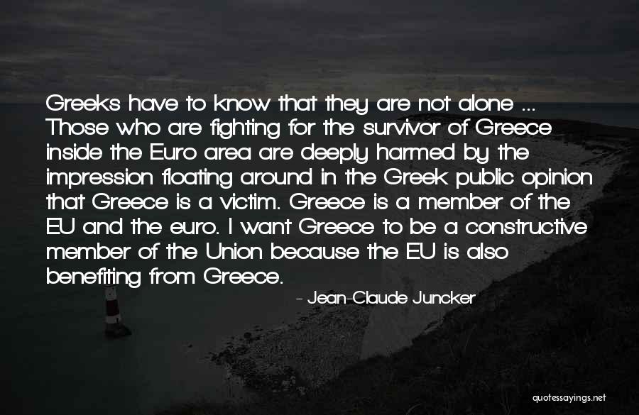 Benefiting Quotes By Jean-Claude Juncker