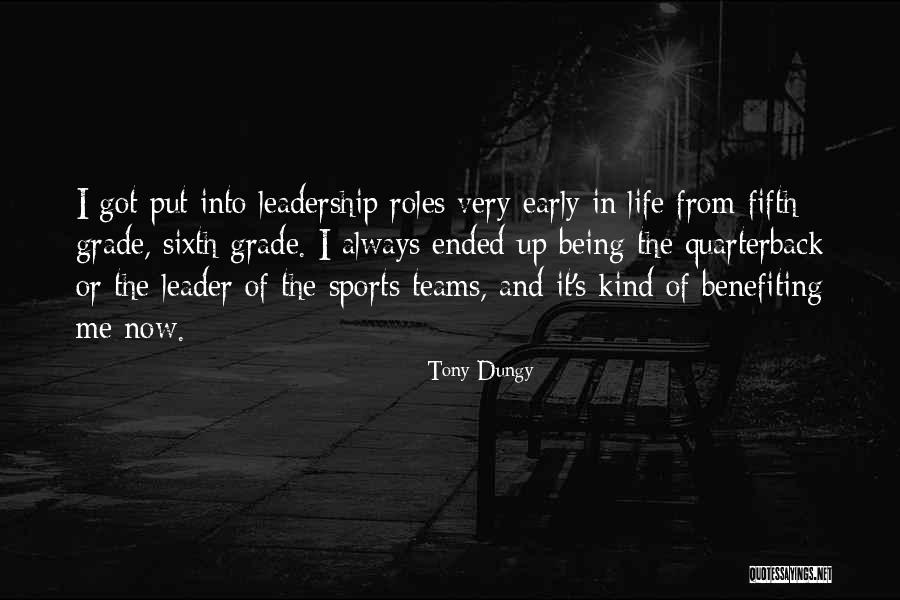 Benefiting Quotes By Tony Dungy