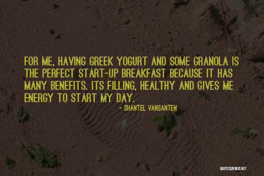 Benefits Me Quotes By Shantel VanSanten Benefits Me Quotes By Shantel VanSanten