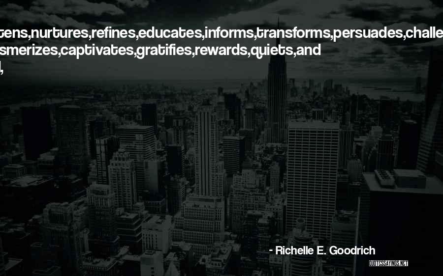 Benefits Of Reading Books Quotes By Richelle E. Goodrich