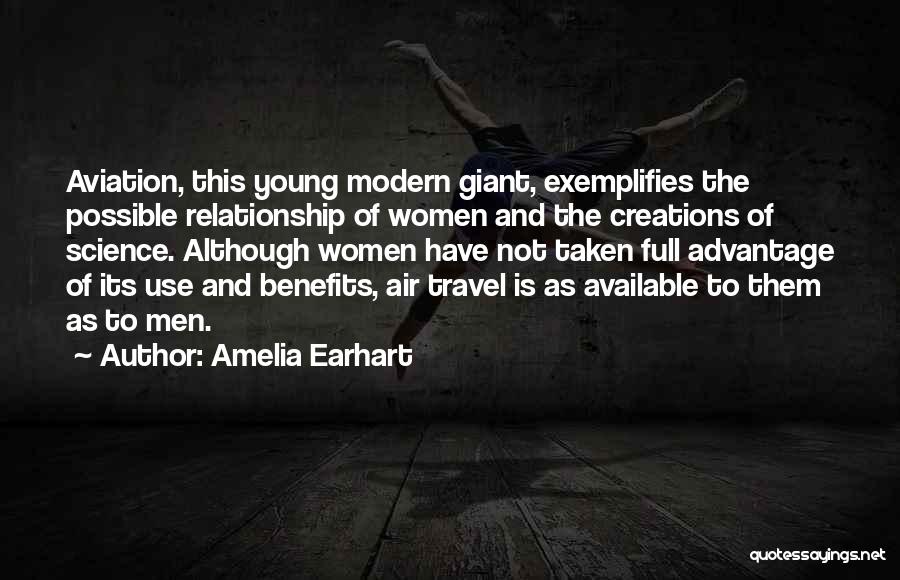 Benefits Of Science Quotes By Amelia Earhart