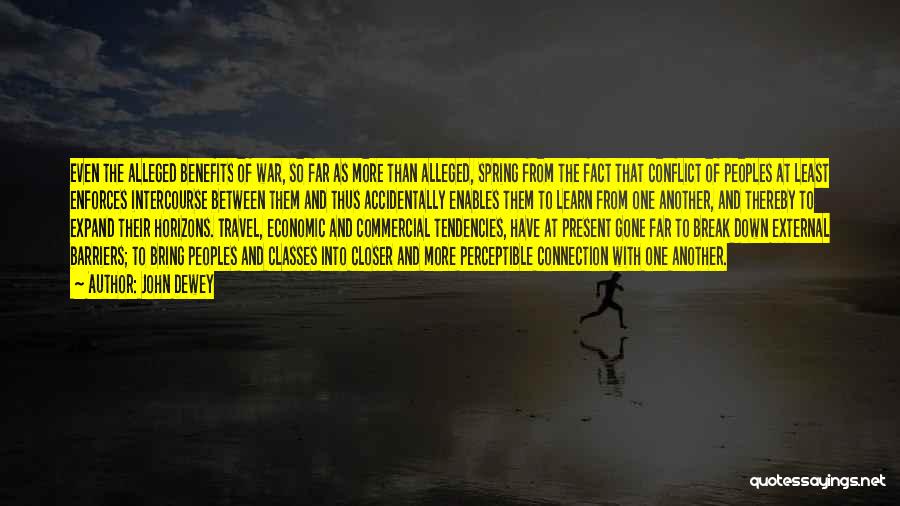 Benefits Of Travel Quotes By John Dewey