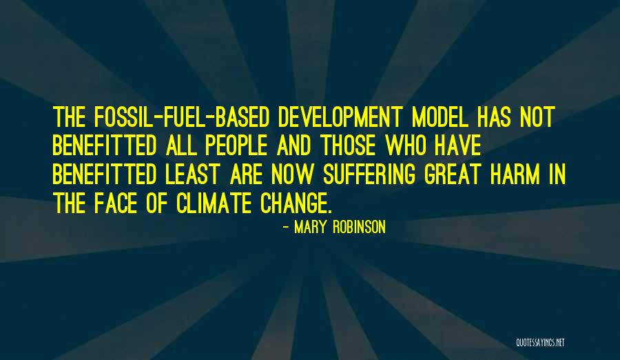 Benefitted Quotes By Mary Robinson Benefitted Quotes By Mary Robinson