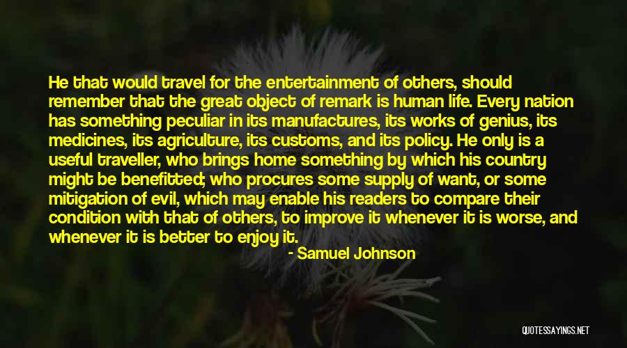Benefitted Quotes By Samuel Johnson Benefitted Quotes By Samuel Johnson
