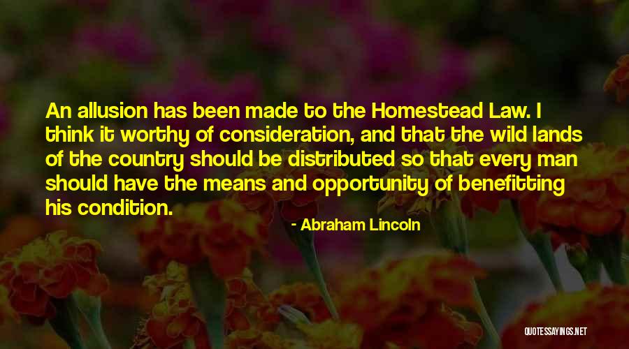 Benefitting Quotes By Abraham Lincoln