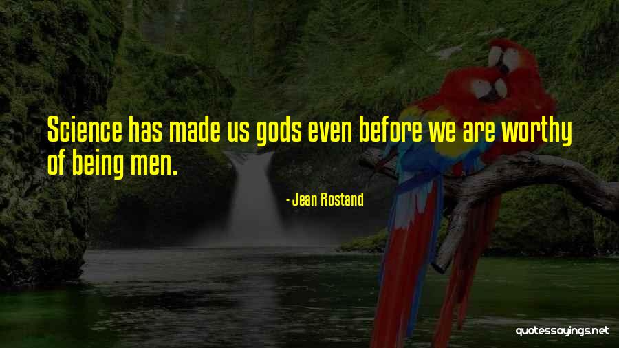 Benetton Ads Quotes By Jean Rostand