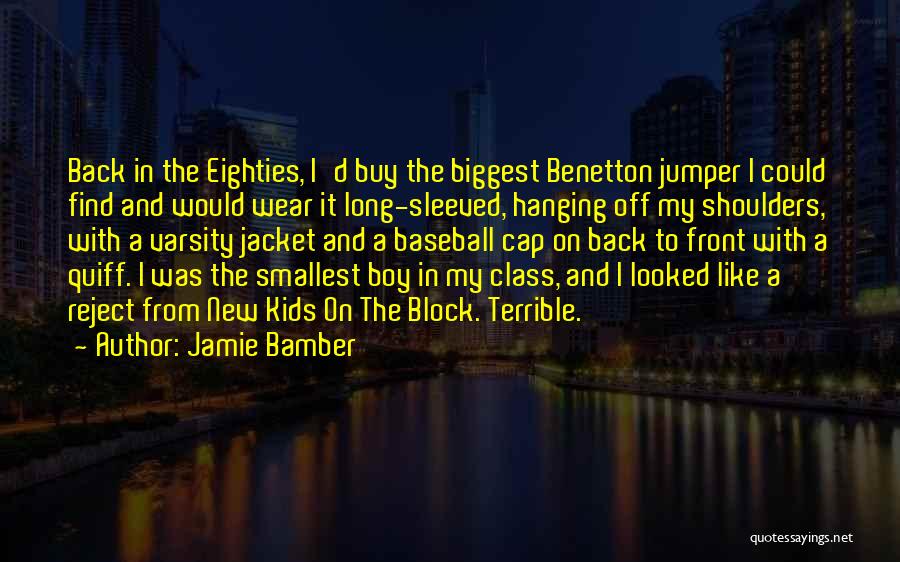 Benetton Quotes By Jamie Bamber