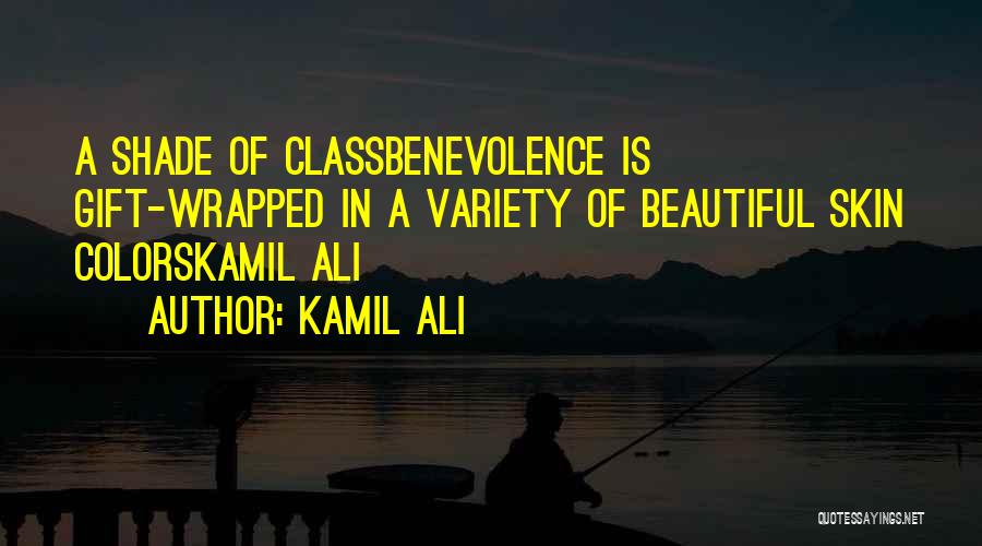 Benevolence Philosophy Quotes By Kamil Ali