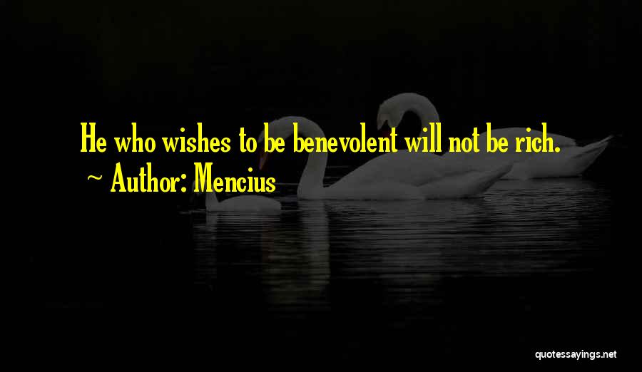 Benevolent Quotes By Mencius