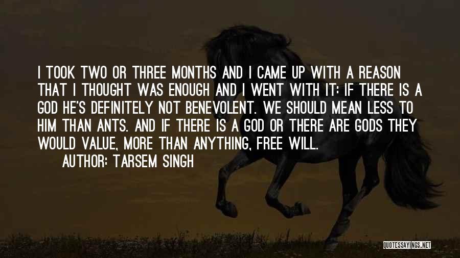 Benevolent Quotes By Tarsem Singh