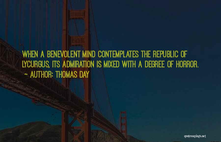 Benevolent Quotes By Thomas Day