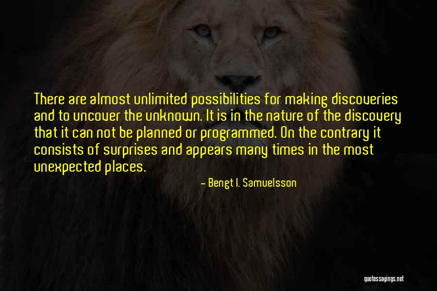 Bengt I. Samuelsson Quotes 1903545