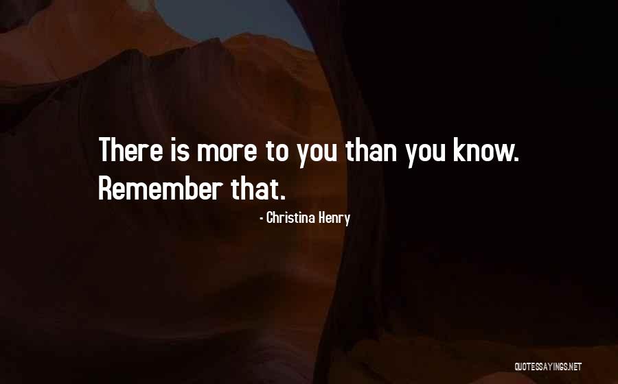 Beniche Quotes By Christina Henry