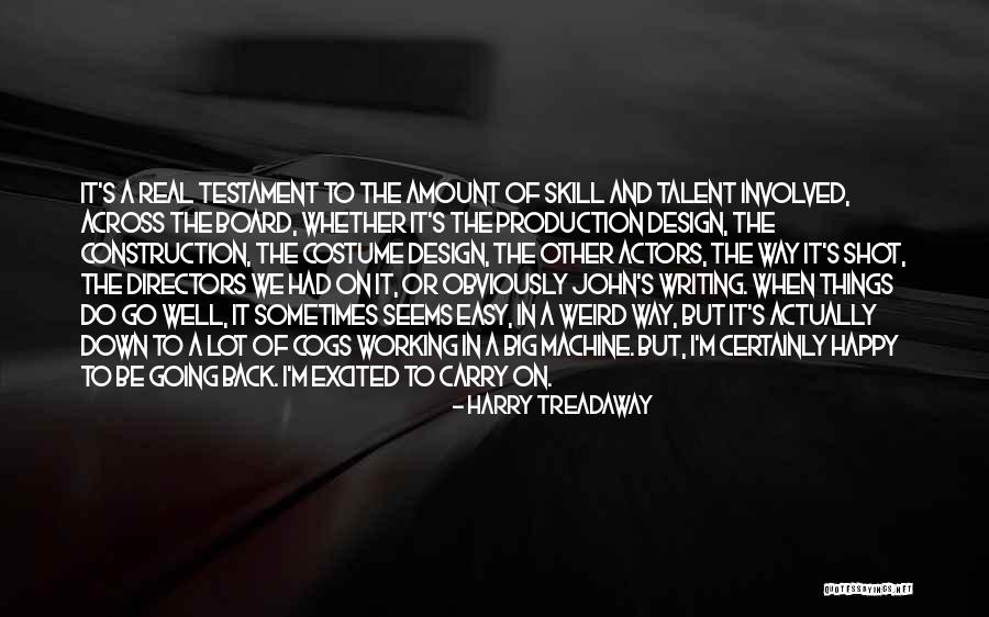 Benitas Fries Quotes By Harry Treadaway Benitas Fries Quotes By Harry Treadaway