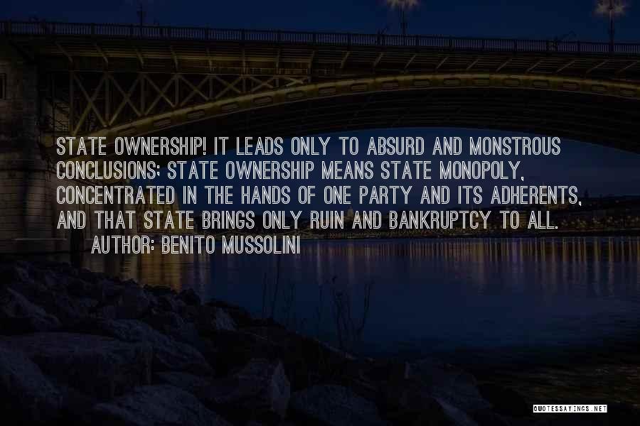 Benito Quotes By Benito Mussolini