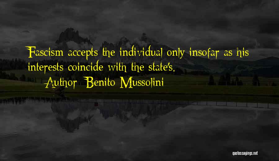 Benito Quotes By Benito Mussolini