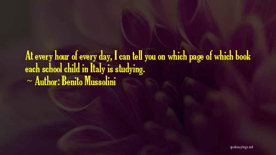 Benito Quotes By Benito Mussolini