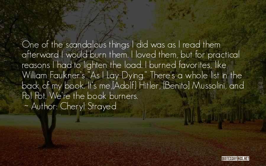 Benito Quotes By Cheryl Strayed