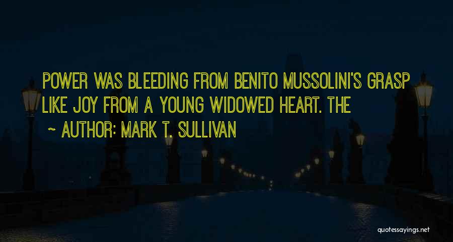 Benito Quotes By Mark T. Sullivan