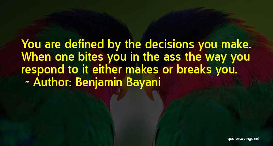 Benjamin Bayani Quotes 1390893