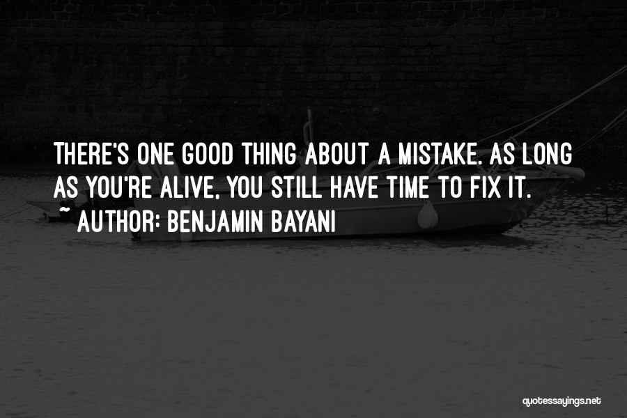 Benjamin Bayani Quotes 1927720