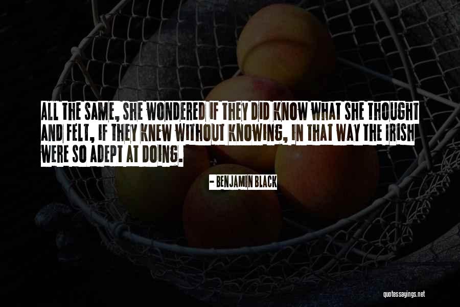 Benjamin Black Quotes 736986 Benjamin Black Quotes 736986