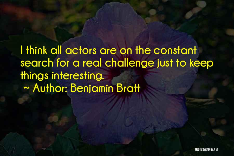 Benjamin Bratt Quotes 1538688